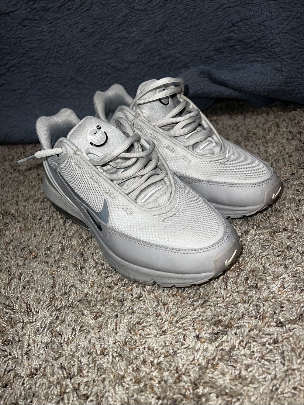 Nike Silver/Gray Athletic Sneakers